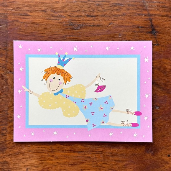 5ct Studio18 Fairy Princess Blank Note Cards - Picture 3 of 9